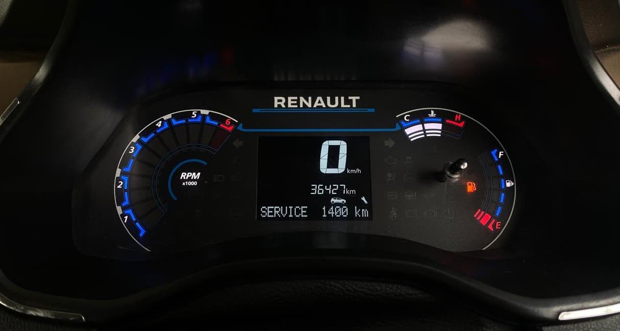 2023 Renault Kiger RXT MT, Petrol, Manual, 36,576 km, Odometer Image