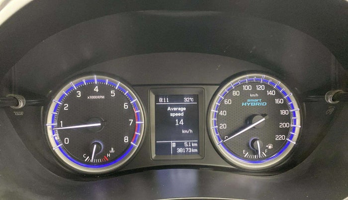 2020 Maruti S Cross DELTA 1.5, Petrol, Manual, 38,169 km, Odometer Image