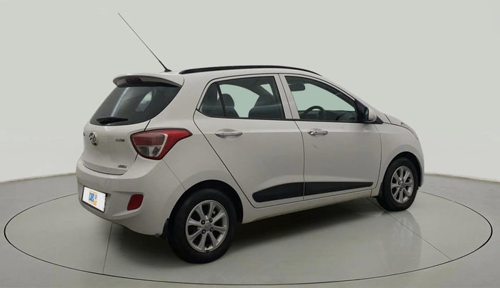 2016 Hyundai Grand i10 ASTA AT 1.2 KAPPA VTVT, Petrol, Automatic, 75,955 km, Right Back Diagonal