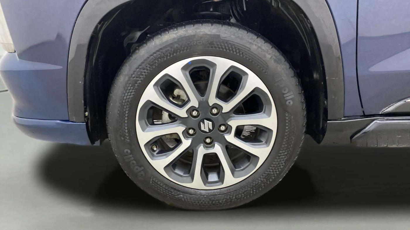 2022 Maruti Grand Vitara ALPHA PLUS HYBRID ECVT, Hybrid, Automatic, 48,505 km, Left Front Wheel