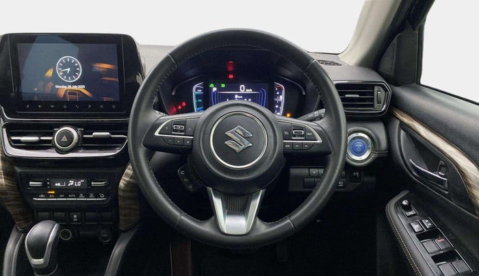 2022 Maruti Grand Vitara ALPHA PLUS HYBRID ECVT, Hybrid, Automatic, 48,505 km, Steering Wheel Close Up