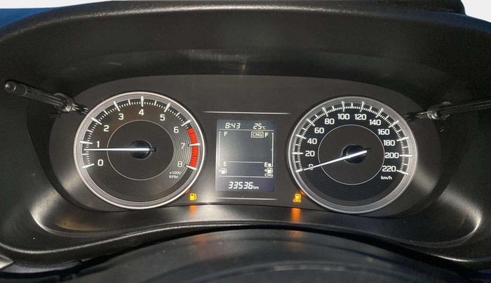 2023 Maruti Baleno DELTA CNG 1.2L, CNG, Manual, 33,441 km, Odometer Image