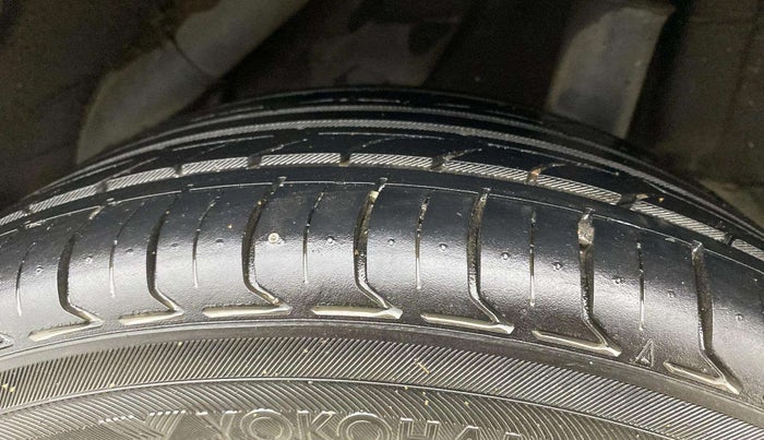 2018 Hyundai Verna 1.6 CRDI SX, Diesel, Manual, 91,281 km, Left Rear Tyre Tread