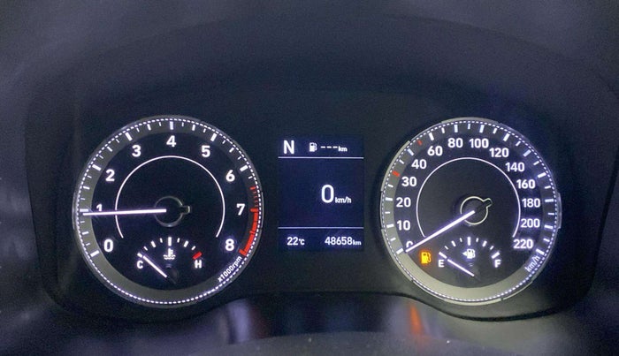 2022 Hyundai VENUE SX 1.0 TURBO IMT, Petrol, Manual, 48,698 km, Odometer Image