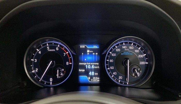 2021 Maruti Ertiga ZXI+ SHVS, Petrol, Manual, 71,291 km, Odometer Image