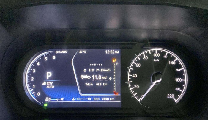 2021 Tata Harrier XZA PLUS 2.0L DARK EDITION, Diesel, Automatic, 43,383 km, Odometer Image