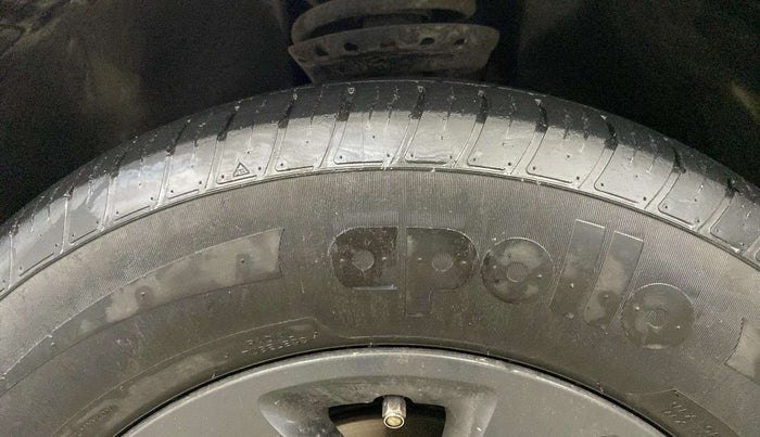 2021 Tata Harrier XZA PLUS 2.0L DARK EDITION, Diesel, Automatic, 43,383 km, Left Front Tyre Tread