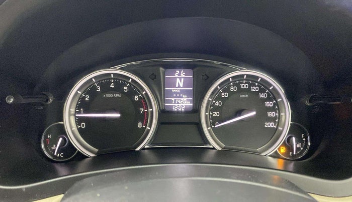 2017 Maruti Ciaz ALPHA  AT 1.4  PETROL, Petrol, Automatic, 71,382 km, Odometer Image