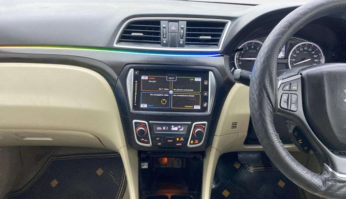 2017 Maruti Ciaz ALPHA  AT 1.4  PETROL, Petrol, Automatic, 71,382 km, Air Conditioner
