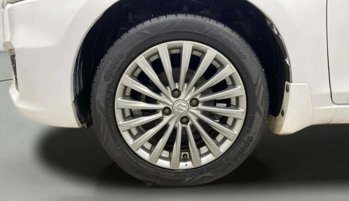2017 Maruti Ciaz ALPHA  AT 1.4  PETROL, Petrol, Automatic, 71,382 km, Left Front Wheel