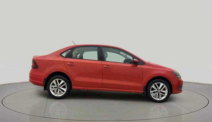 2017 Skoda Rapid 1.6 MPI STYLE PLUS AT, Petrol, Automatic, 1,00,713 km, Right Side View