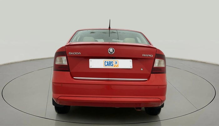 2017 Skoda Rapid 1.6 MPI STYLE PLUS AT, Petrol, Automatic, 1,00,713 km, Back/Rear