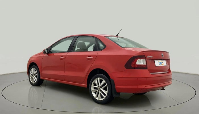 2017 Skoda Rapid 1.6 MPI STYLE PLUS AT, Petrol, Automatic, 1,00,713 km, Left Back Diagonal