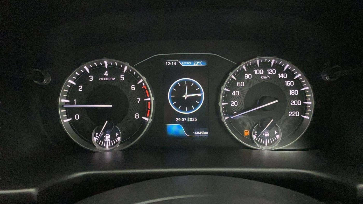 2024 Maruti BREZZA ZXI S-CNG, CNG, Manual, 16,791 km, Odometer Image