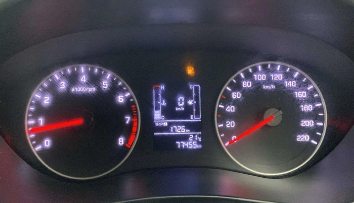 2018 Hyundai Elite i20 MAGNA EXECUTIVE 1.2, Petrol, Manual, 77,410 km, Odometer Image