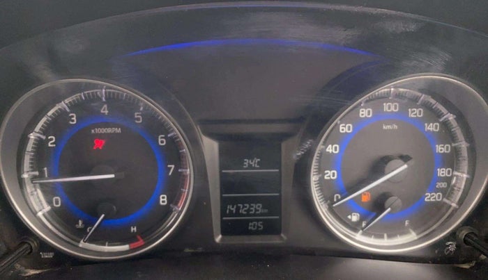 2018 Maruti Baleno DELTA PETROL 1.2, Petrol, Manual, 1,47,239 km, Odometer Image