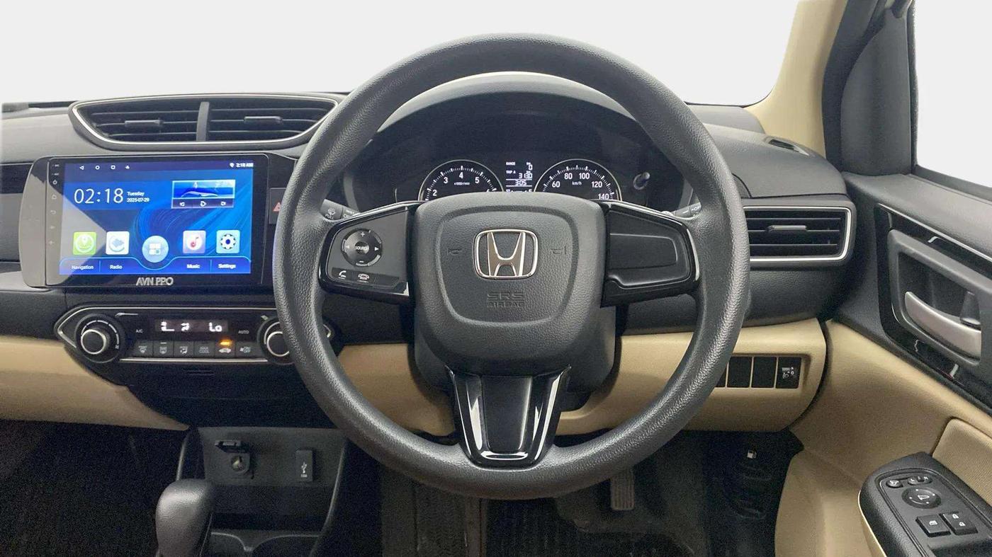 2020 Honda Amaze 1.2L I-VTEC V CVT, Petrol, Automatic, 29,629 km, Steering Wheel Close Up