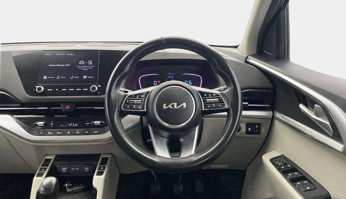 2022 KIA CARENS PRESTIGE PLUS 1.4 PETROL 7 STR, Petrol, Manual, 35,456 km, Steering Wheel Close Up