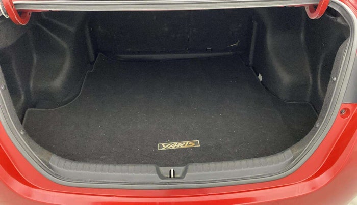 2018 Toyota YARIS G MT, Petrol, Manual, 40,958 km, Boot Inside