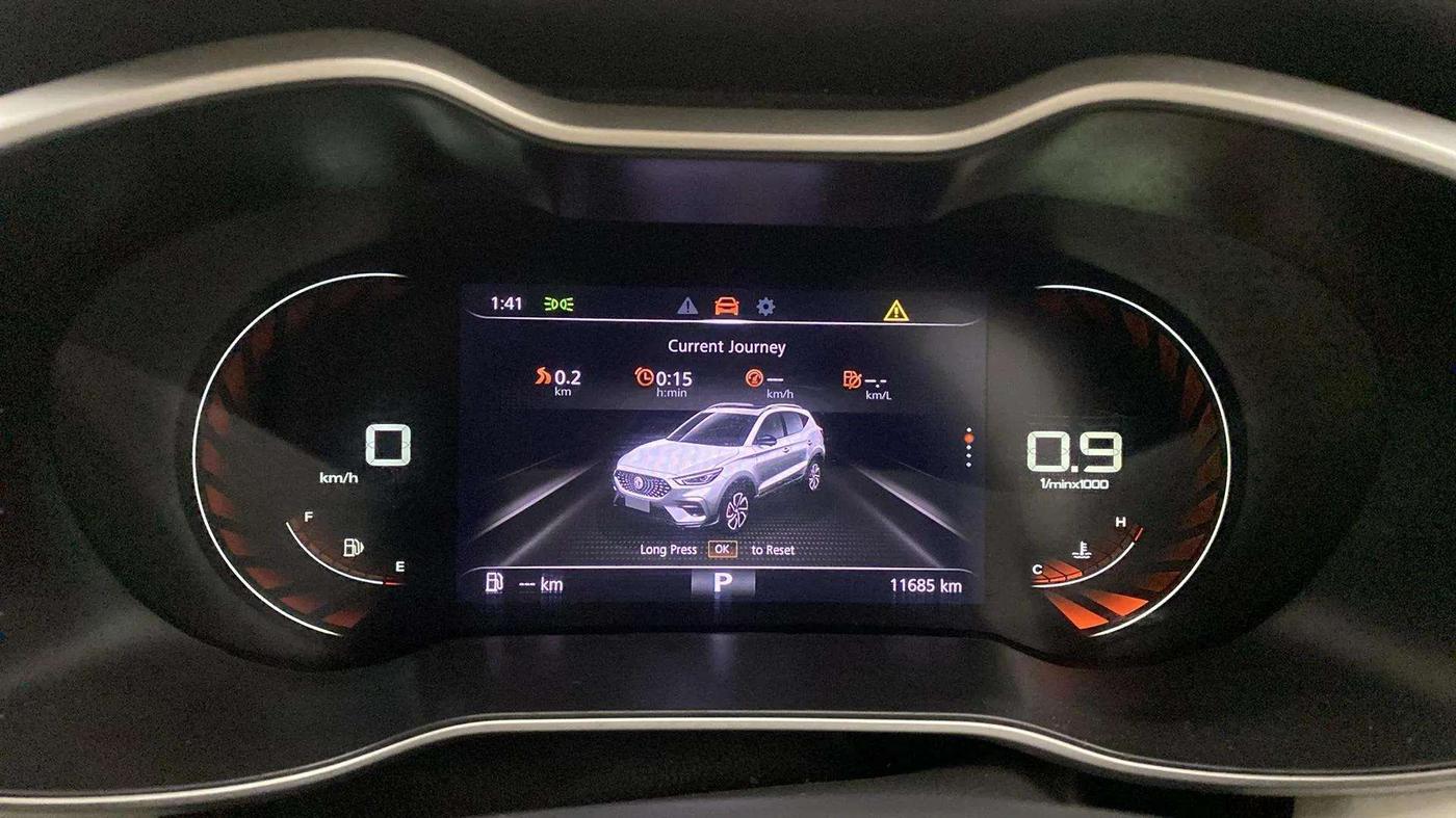 2024 MG ASTOR Select 1.5 CVT (Ivory), Petrol, Automatic, 11,763 km, Odometer Image