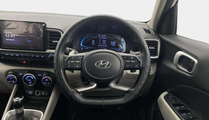 2022 Hyundai VENUE SX (O) 1.0 TURBO DCT, Petrol, Automatic, 76,002 km, Steering Wheel Close Up