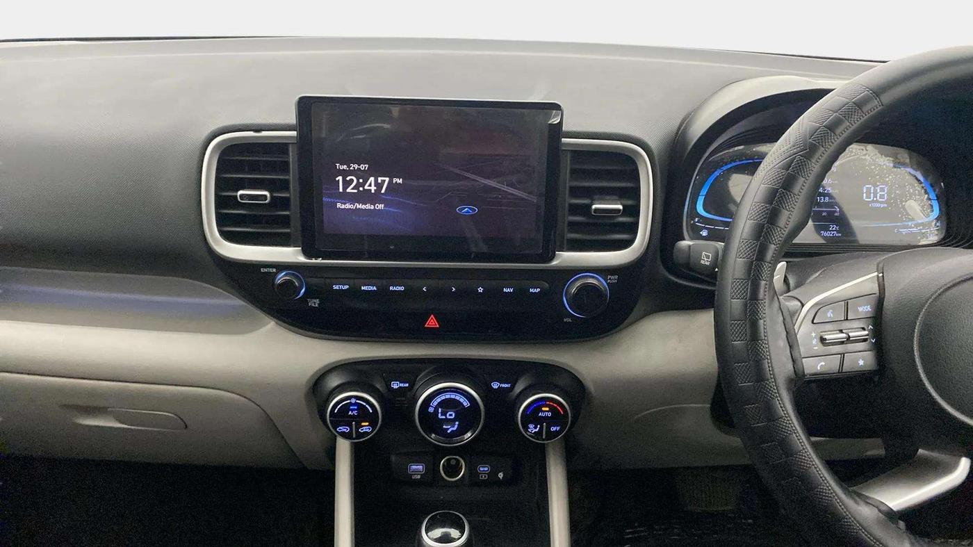 2022 Hyundai VENUE SX (O) 1.0 TURBO DCT, Petrol, Automatic, 76,002 km, Air Conditioner