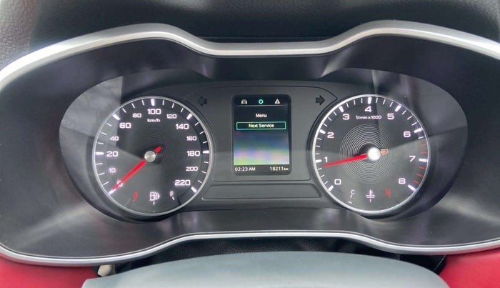 2022 MG ASTOR SUPER 1.5 MT, Petrol, Manual, 18,212 km, Odometer Image