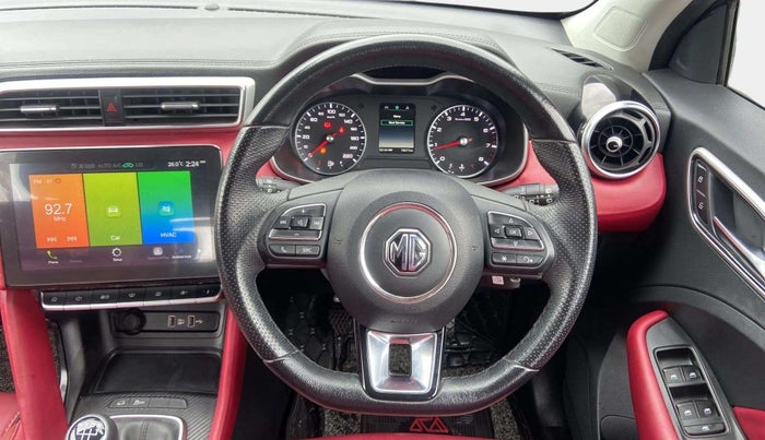 2022 MG ASTOR SUPER 1.5 MT, Petrol, Manual, 18,212 km, Steering Wheel Close Up
