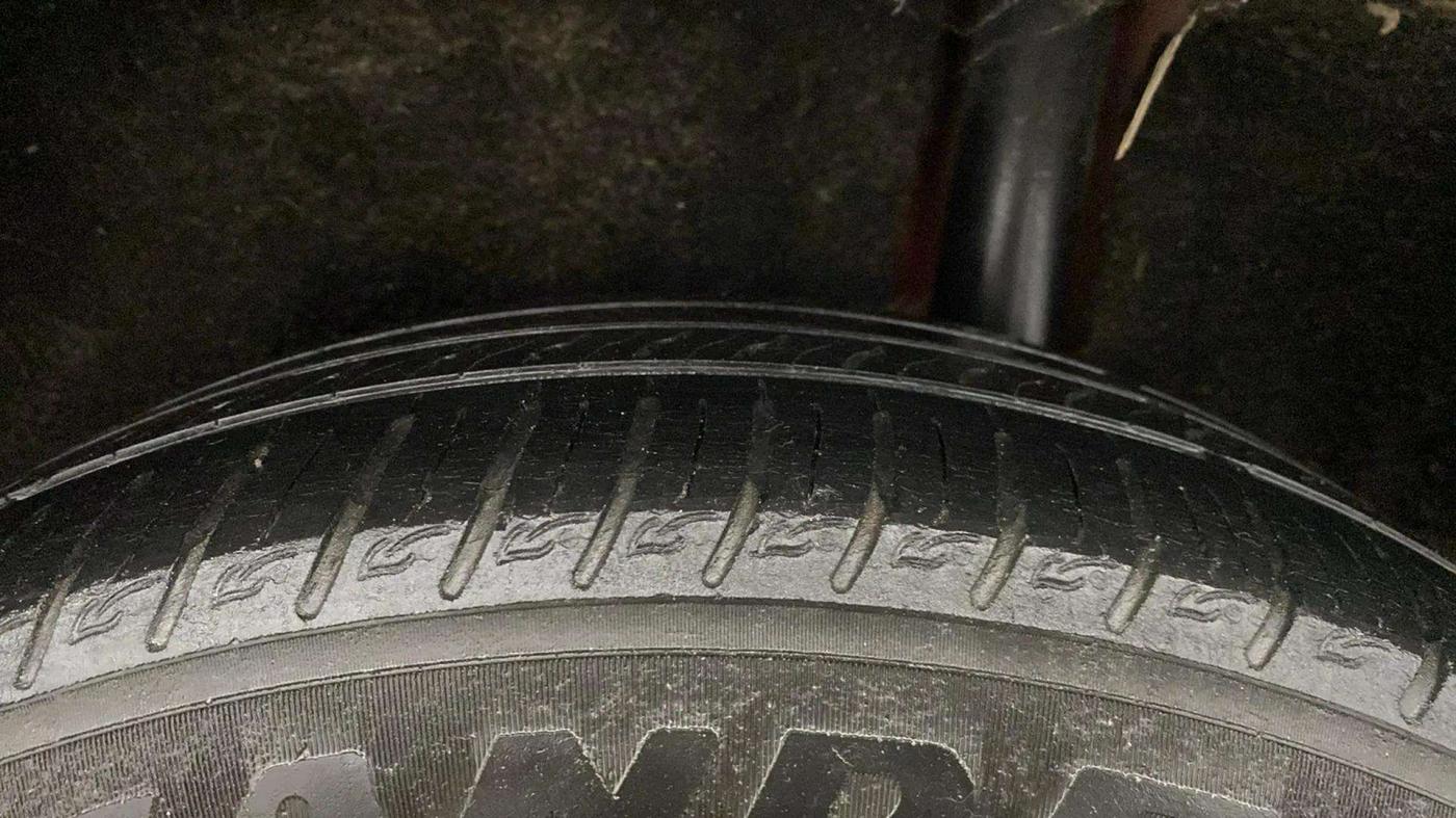 2018 Maruti Vitara Brezza ZDI AMT, Diesel, Automatic, 76,028 km, Left Rear Tyre Tread