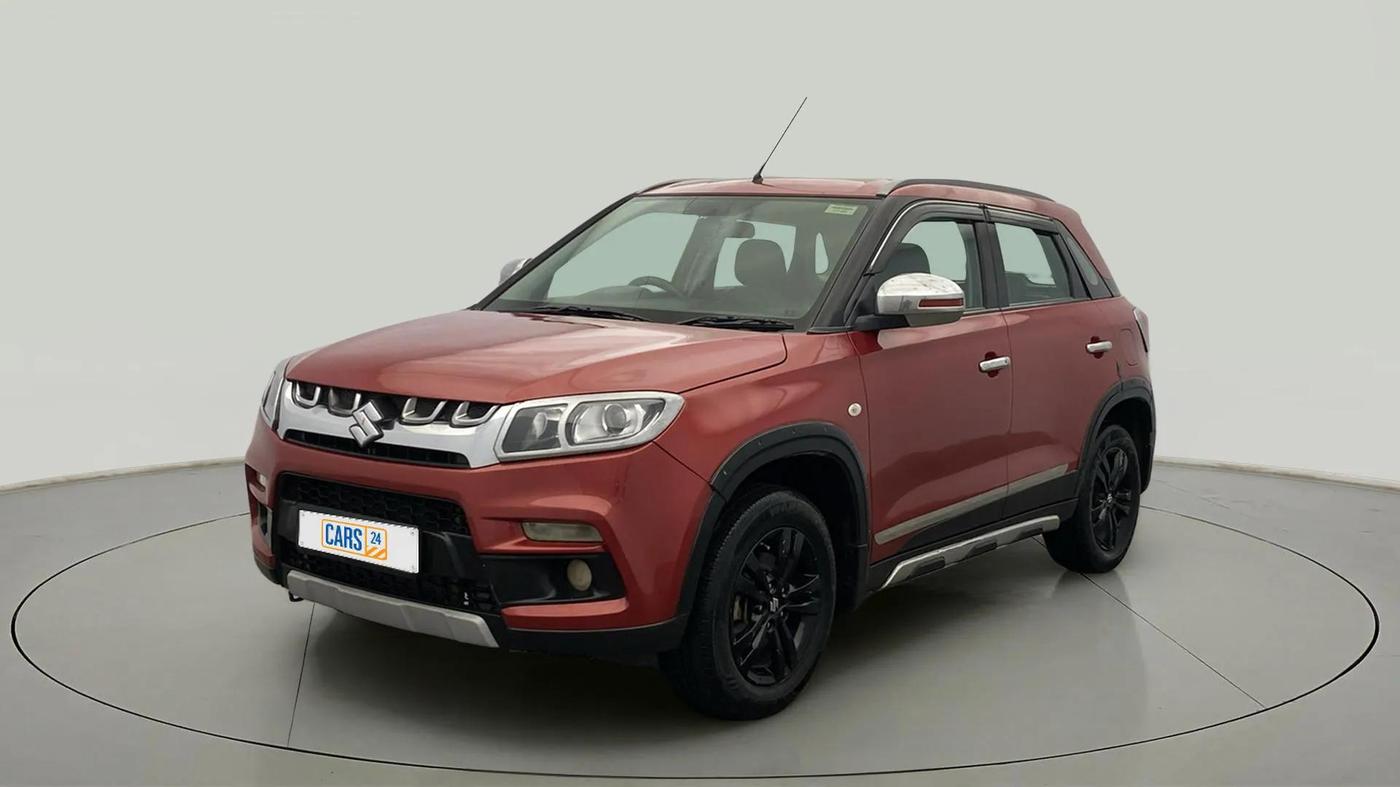 2018 Maruti Vitara Brezza ZDI AMT, Diesel, Automatic, 76,028 km, Left Front Diagonal