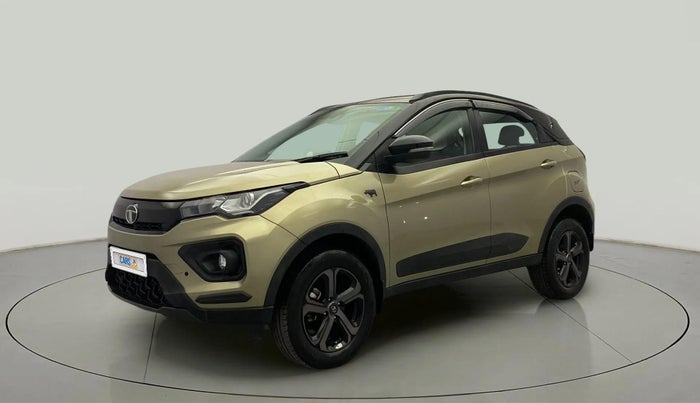 2022 Tata NEXON XZA PLUS (PREMIUM) KAZIRANGA PETROL, Petrol, Automatic, 21,418 km, Left Front Diagonal