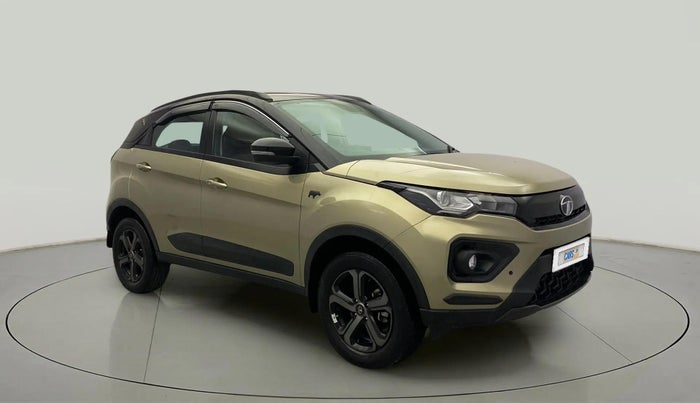 2022 Tata NEXON XZA PLUS (PREMIUM) KAZIRANGA PETROL, Petrol, Automatic, 21,418 km, Right Front Diagonal