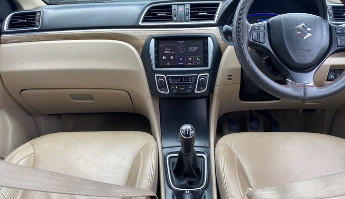 2022 Maruti Ciaz ALPHA 1.5 SHVS PETROL, CNG, Manual, 66,002 km, Air Conditioner