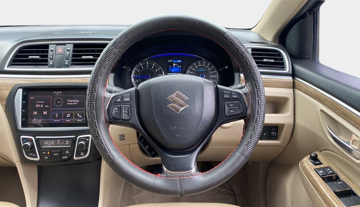 2022 Maruti Ciaz ALPHA 1.5 SHVS PETROL, CNG, Manual, 66,002 km, Steering Wheel Close Up
