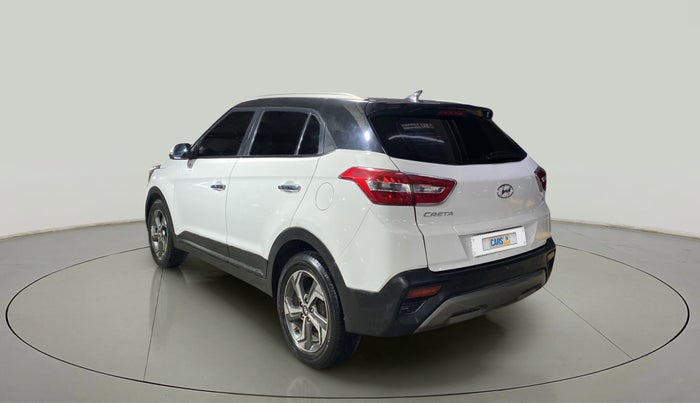 2019 Hyundai Creta SX 1.6 PETROL DUAL TONE, Petrol, Manual, 1,05,488 km, Left Back Diagonal
