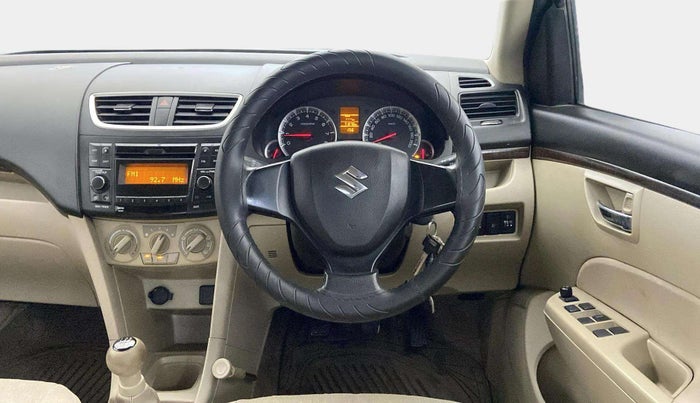 2015 Maruti Swift Dzire VXI, Petrol, Manual, 71,051 km, Steering Wheel Close Up