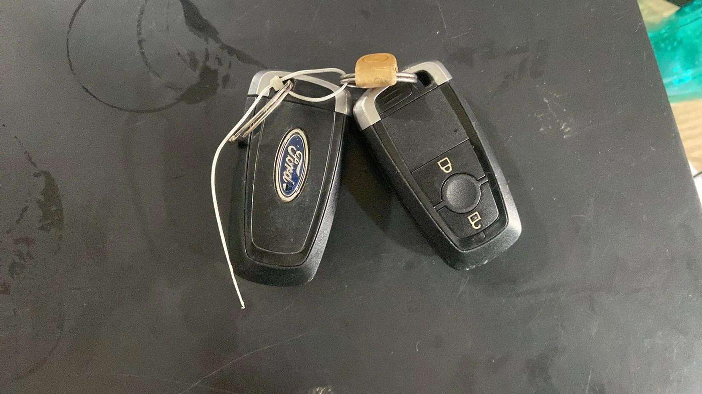 2018 Ford Ecosport TITANIUM + 1.5L PETROL AT, Petrol, Automatic, 98,555 km, Key Close Up