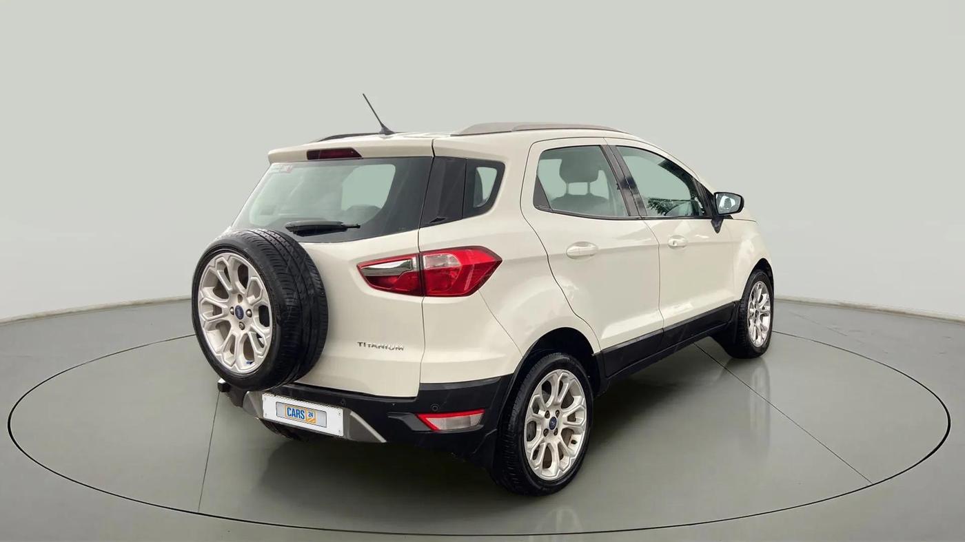 2018 Ford Ecosport TITANIUM + 1.5L PETROL AT, Petrol, Automatic, 98,555 km, Right Back Diagonal