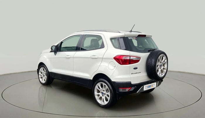 2018 Ford Ecosport TITANIUM + 1.5L PETROL AT, Petrol, Automatic, 98,555 km, Left Back Diagonal