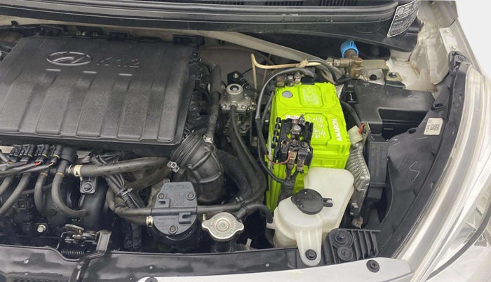 2017 Hyundai Grand i10 SPORTZ (O) 1.2 KAPPA VTVT, CNG, Manual, 1,01,823 km, Engine View - Left
