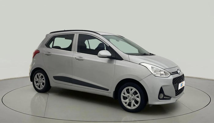 2017 Hyundai Grand i10 SPORTZ (O) 1.2 KAPPA VTVT, CNG, Manual, 1,01,823 km, Right Front Diagonal