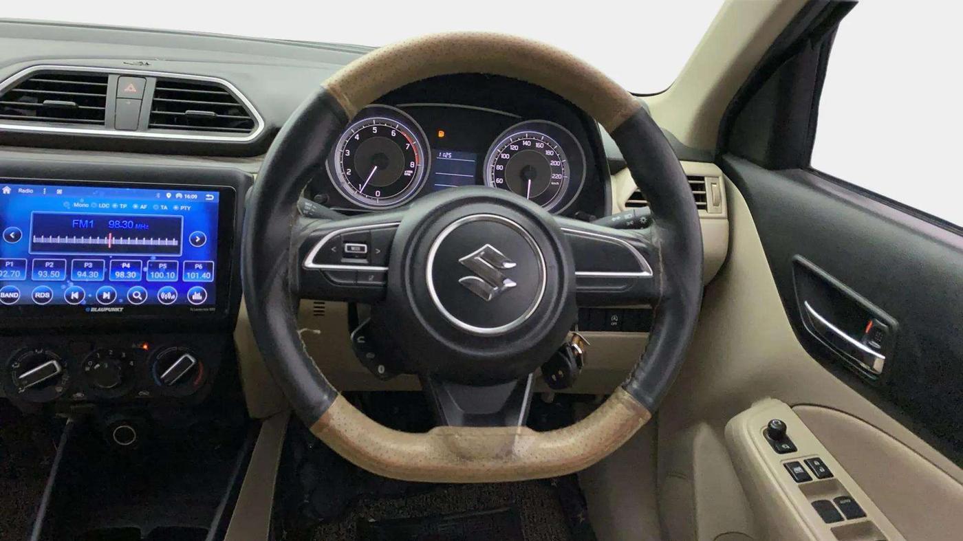 2021 Maruti Dzire VXI, Petrol, Manual, 51,203 km, Steering Wheel Close Up