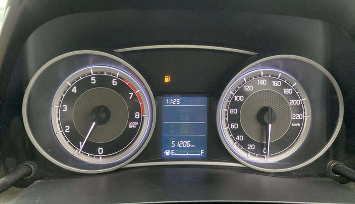 2021 Maruti Dzire VXI, Petrol, Manual, 51,203 km, Odometer Image