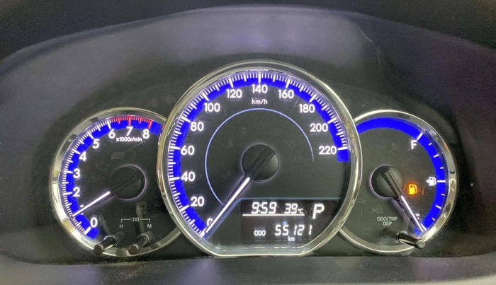 2018 Toyota YARIS J CVT, Petrol, Automatic, 55,089 km, Odometer Image