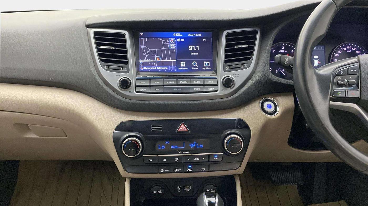 2017 Hyundai Tucson GLS 2WD AT DIESEL, Diesel, Automatic, 95,812 km, Air Conditioner