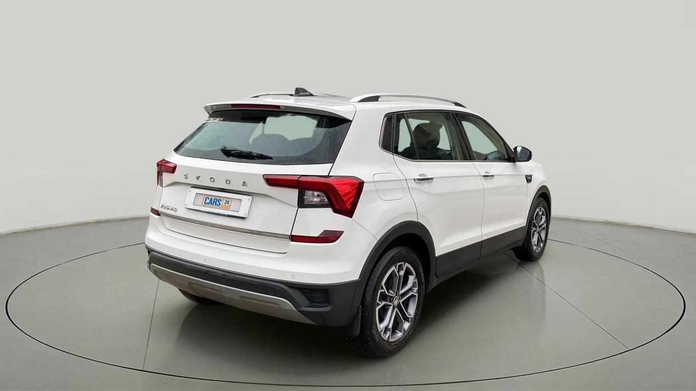 2023 Skoda KUSHAQ STYLE 1.0L TSI AT, Petrol, Automatic, 36,348 km, Right Back Diagonal