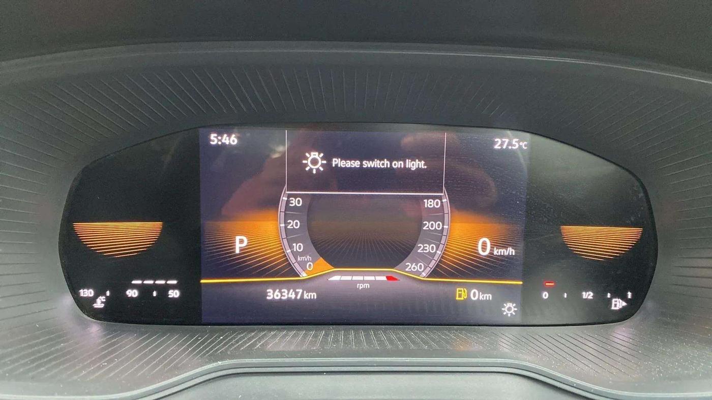 2023 Skoda KUSHAQ STYLE 1.0L TSI AT, Petrol, Automatic, 36,348 km, Odometer Image