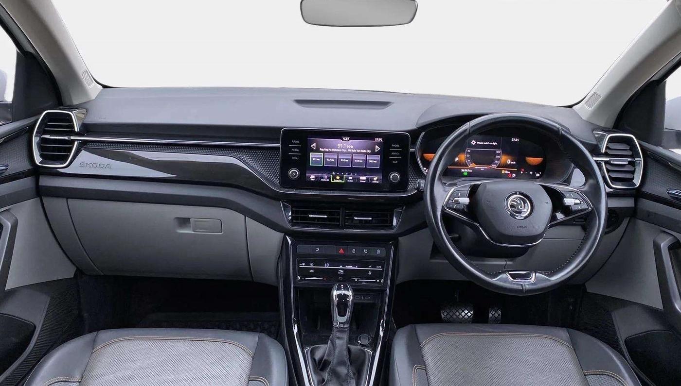 2023 Skoda KUSHAQ STYLE 1.0L TSI AT, Petrol, Automatic, 36,348 km, Dashboard