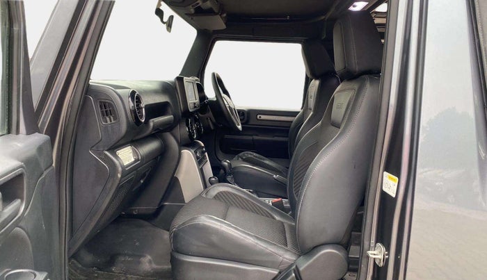 2021 Mahindra Thar LX  P 4WD AT CONVERTIBLE, Petrol, Automatic, 15,494 km, Right Side Front Door Cabin