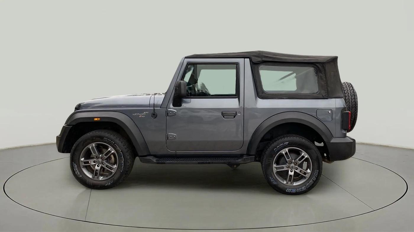 2021 Mahindra Thar LX  P 4WD AT CONVERTIBLE, Petrol, Automatic, 15,541 km, Left Side